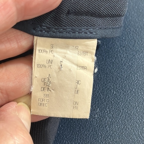 Theory Tapered Leg Pant Women's 00 Black Lightweight Mid Rise Inseam 26.5" EUC - Picture 8 of 11